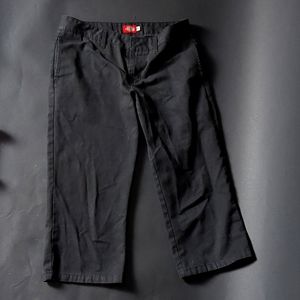 Vintage Y2K Dickies Black Capri Pants